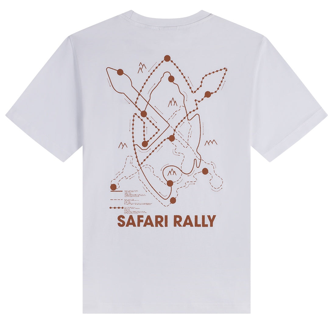 Daily Paper Safari Rally T-shirt Wit