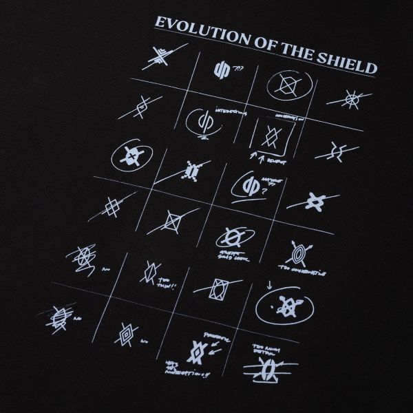 Daily Paper Shield Evolution Hoodie Zwart