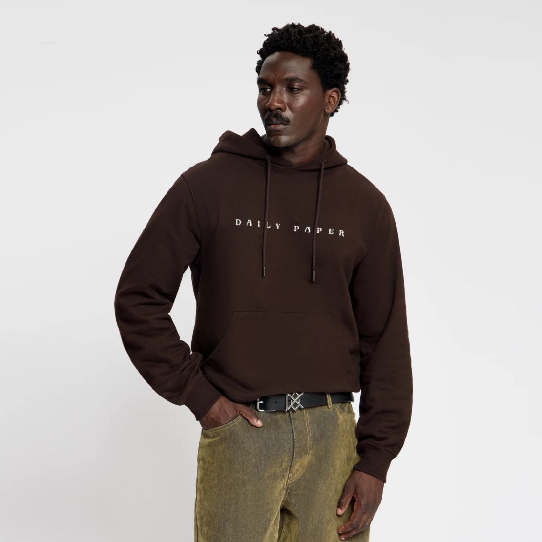 Daily Paper Alias Dias Kapuzenpullover Braun