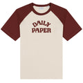Daily Paper Contrast Raglan-Sleeve T-shirt Offwhite/Bordeaux