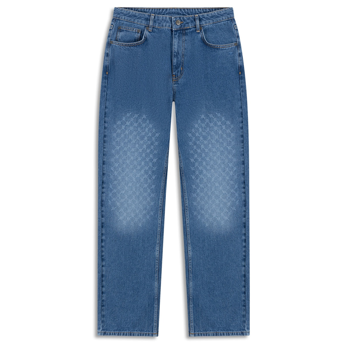 Daily Paper Faded Monogram Amba Jeans Blau