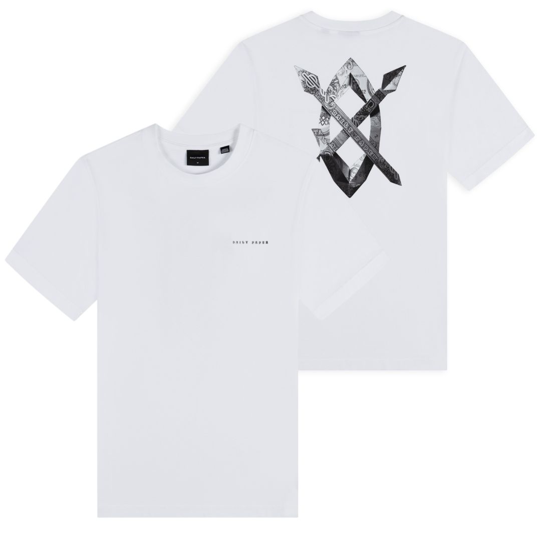 Daily Paper Origami Shield T-shirt Weiß