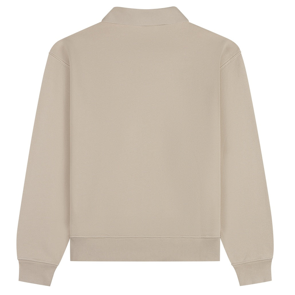 Daily Paper Oversized Shield Poloshirt Pullover Beige