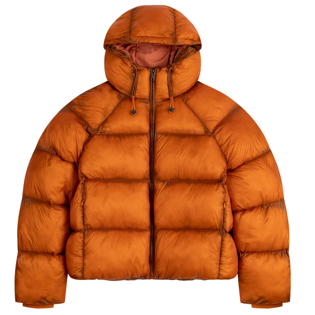 Daily Paper Raglan Sleeve Dias Puffer Orange