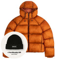 Daily Paper Raglan Sleeve Dias Puffer Orange