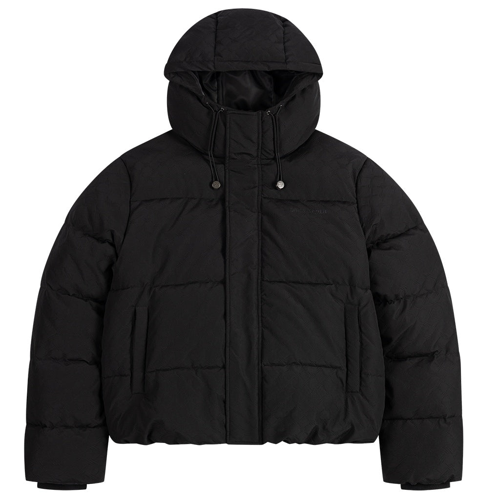 Daily Paper Sealed Monogram Puffer Schwarz