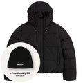 Daily Paper Sealed Monogram Puffer Schwarz