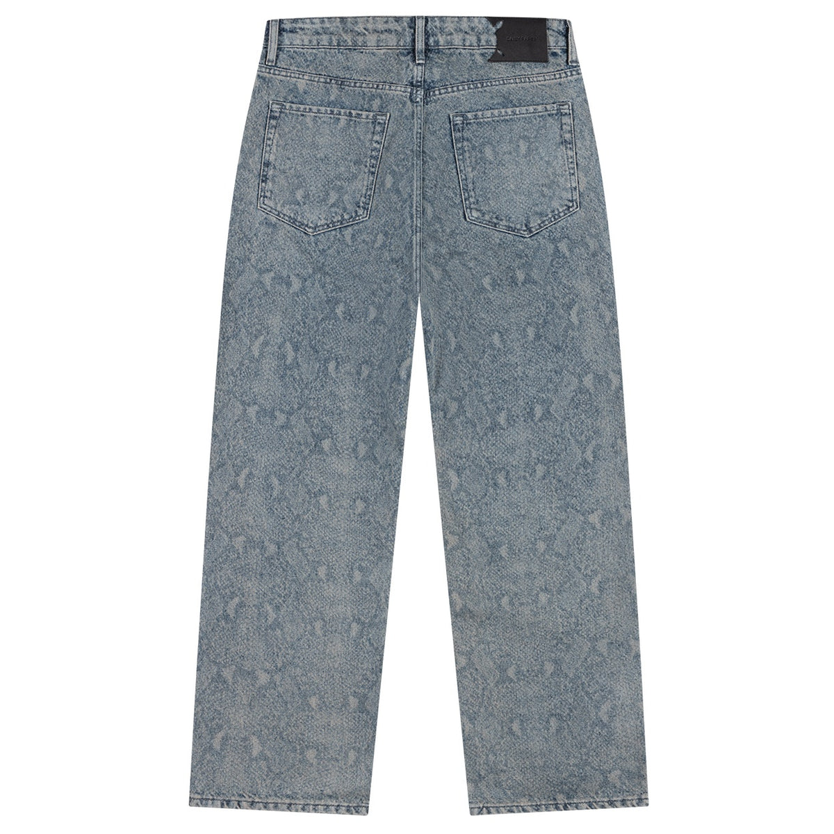 Daily Paper Snake Laser Amba Jeans Blau