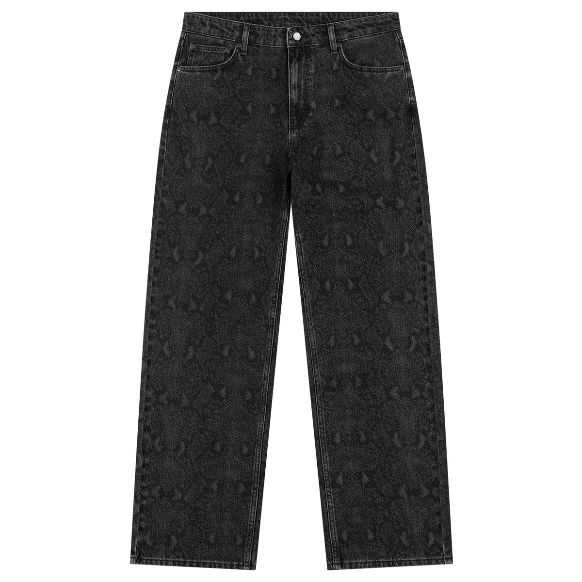 Daily Paper Snake Laser Amba Jeans Schwarz