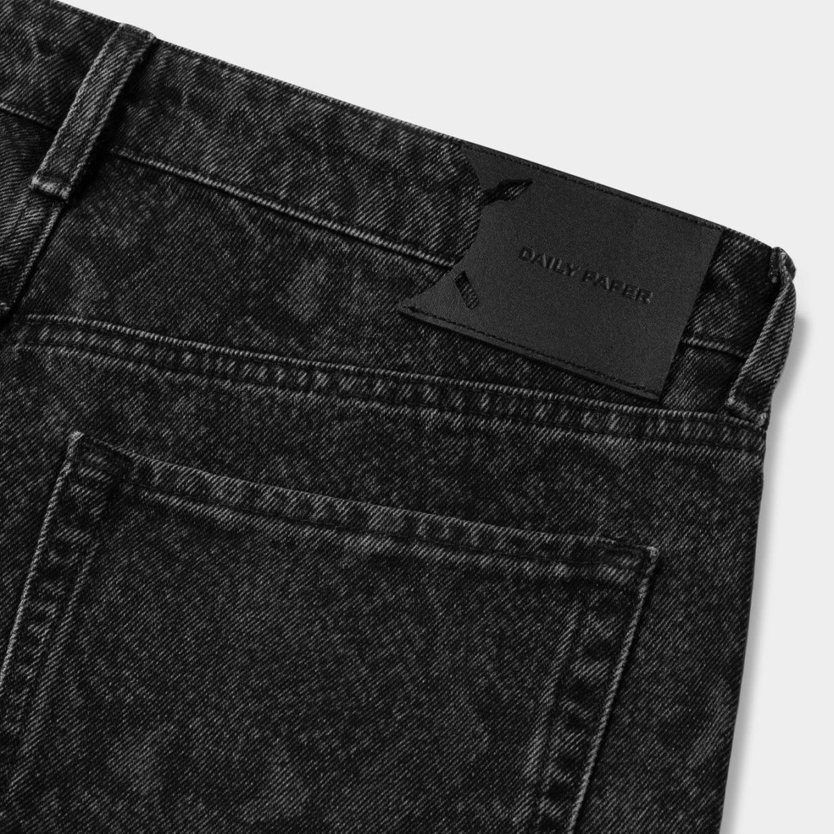 Daily Paper Snake Laser Amba Jeans Schwarz