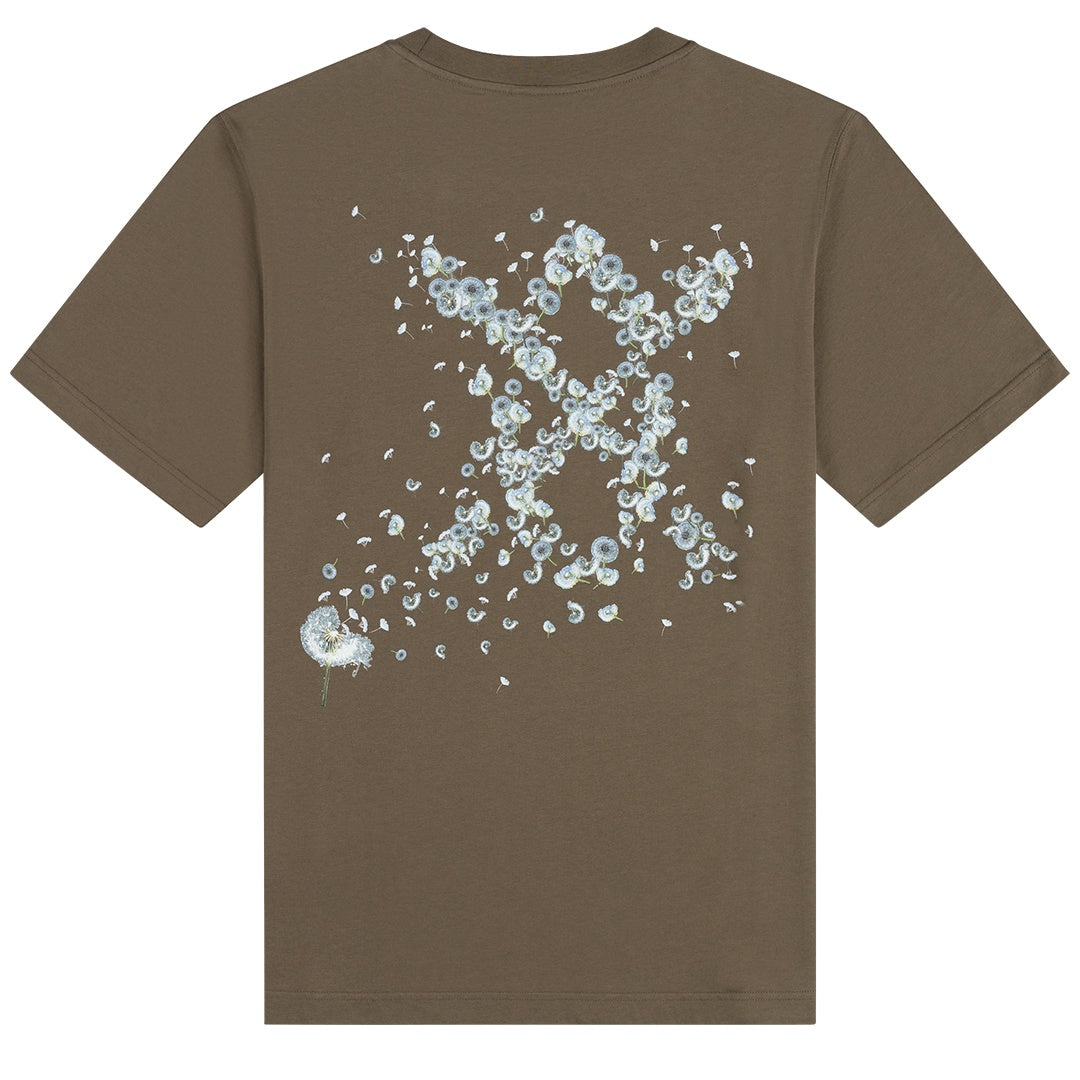 Daily Paper Wish Plant Shield T-shirt Dunkelgrün