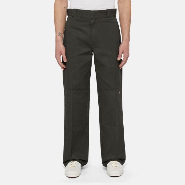 Dickies Double Knee Work Broek Donker Groen