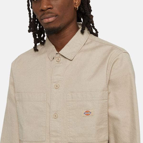 Dickies Florala Overshirt Beige