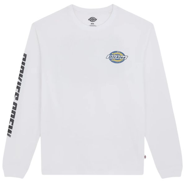 Dickies Nashport Longsleeve T-shirt Wit