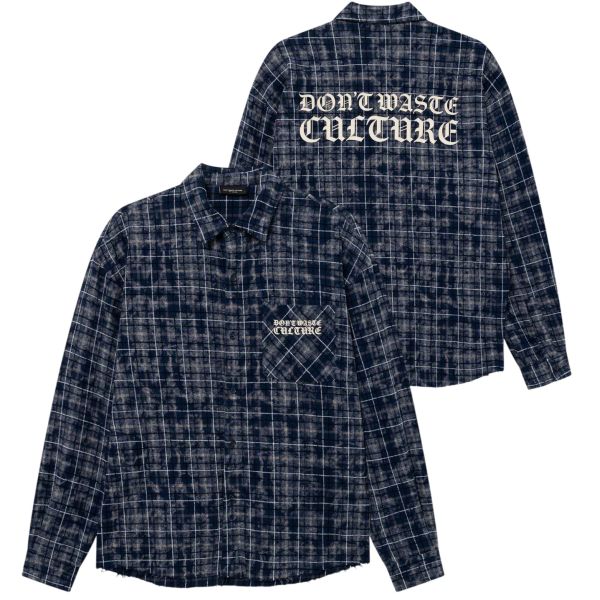 Don’t Waste Culture Levi Hemd Blau