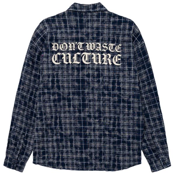 Don’t Waste Culture Levi Hemd Blau