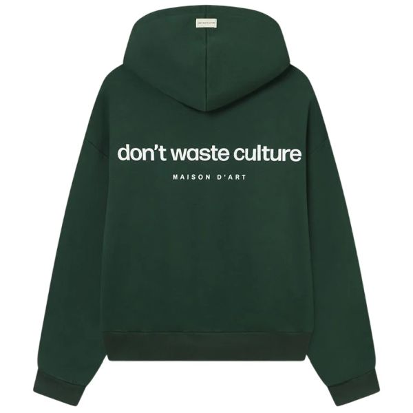 Don't Waste Culture Ale Vest Donker Groen