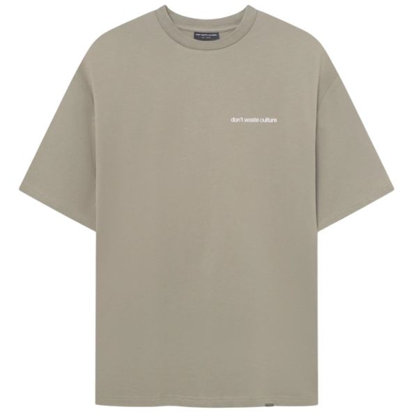 Don't Waste Culture Cleo T-shirt Licht Groen
