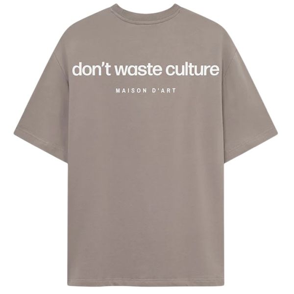 Don't Waste Culture Cleo T-shirt Grijs