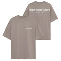 Don't Waste Culture Cleo T-shirt Grijs