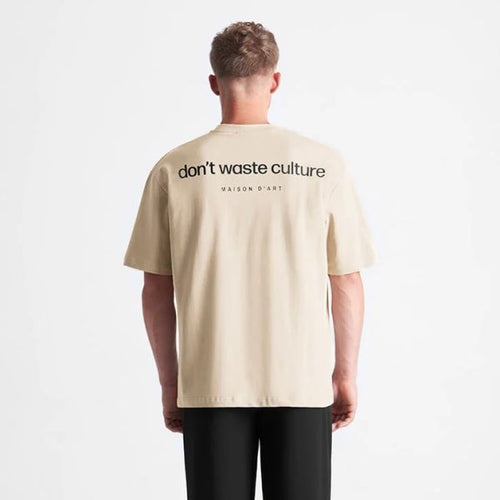 Don't Waste Culture Javier T-shirt Beige