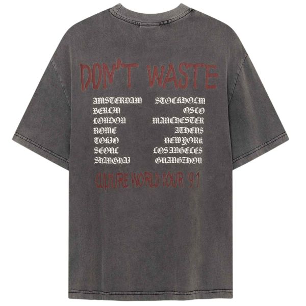 Don’t Waste Culture Jovi T-shirt Schwarz