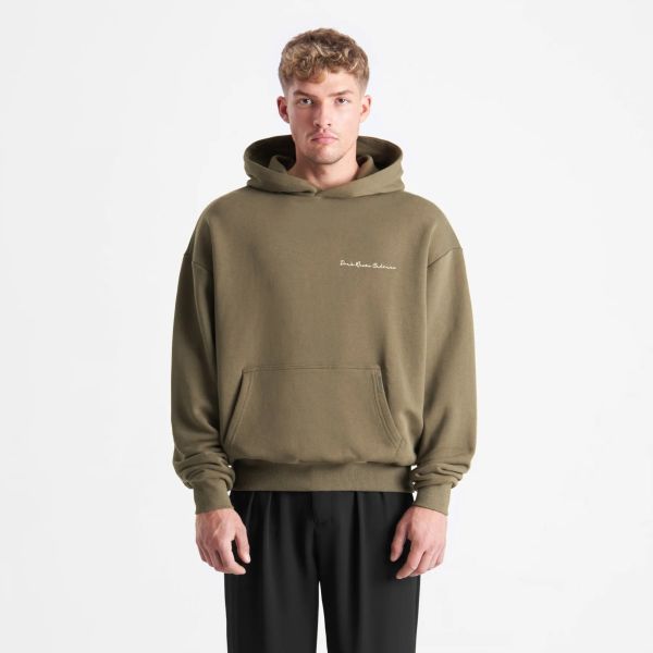 Don't Waste Culture Noah Hoodie Donker Groen