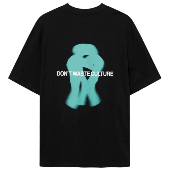 Don’t Waste Culture Risa T-shirt Schwarz