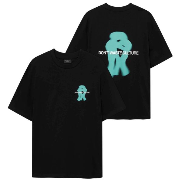 Don’t Waste Culture Risa T-shirt Schwarz