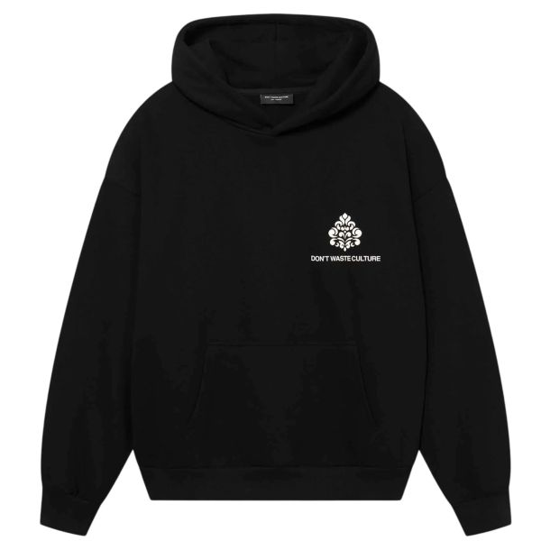 Don’t Waste Culture Puro Kapuzenpullover Schwarz