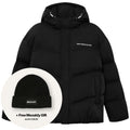 Don’t Waste Culture Sora Puffer Schwarz