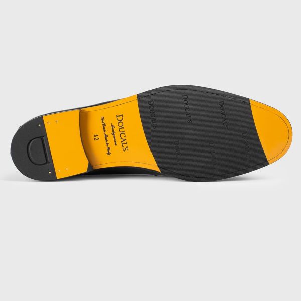Doucal's Penny Adler Moccasin Zwart
