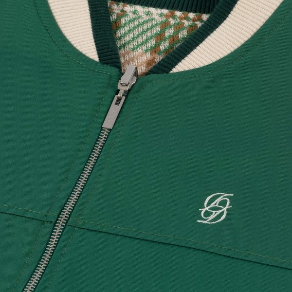 Drôle De Monsieur Le Teddy Reversible Vest Groen