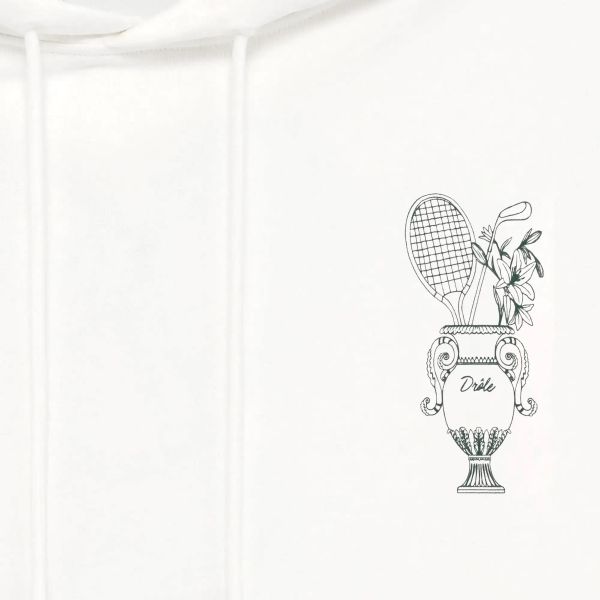 Drôle De Monsieur Medicis Sport Hoodie Off White