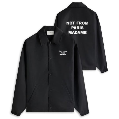 Drôle De Monsieur Slogan Weste Schwarz
