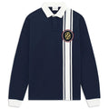 Drôle De Monsieur D Miroir Racing Langarm-Poloshirt Marine