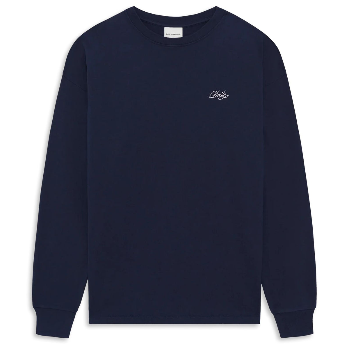 Drôle De Monsieur Drôle Belissima Langarm-T-shirt Marine