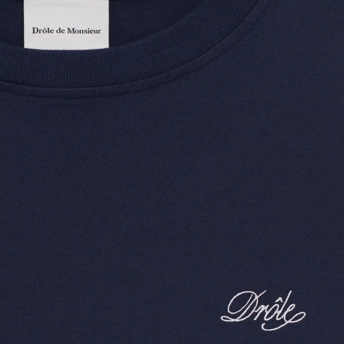 Drôle De Monsieur Drôle Belissima Langarm-T-shirt Marine