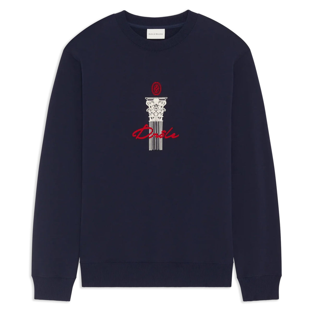 Drôle De Monsieur Drôle Column Pullover Marine