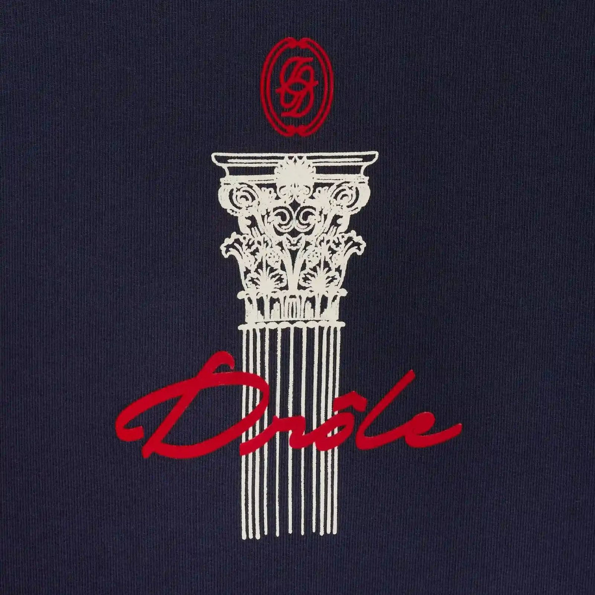 Drôle De Monsieur Drôle Column Pullover Marine