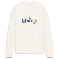 Drôle De Monsieur Drôle Heritage Langarm-T-shirt Offwhite