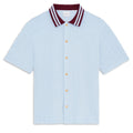 Drôle De Monsieur Monogram Hemd Hellblau