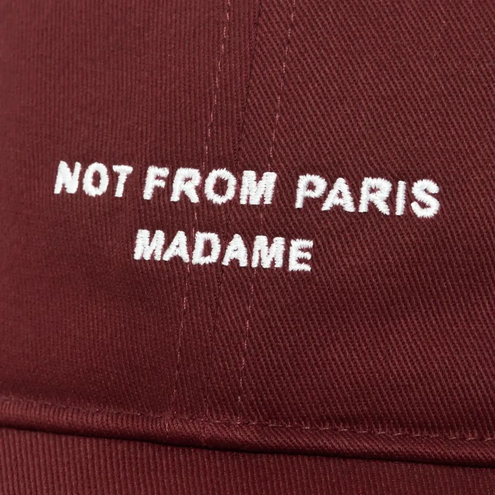 Drôle De Monsieur Slogan Cap Bordeaux