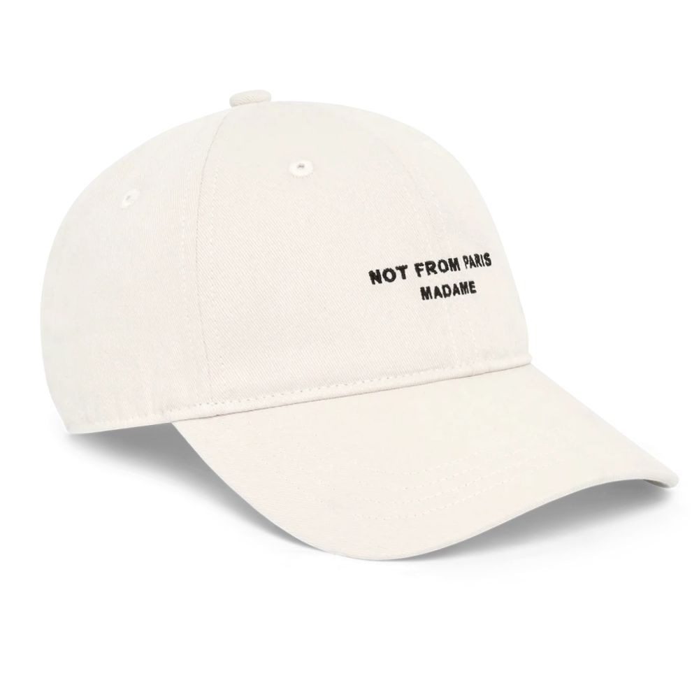 Drôle De Monsieur Slogan Cap Weiß