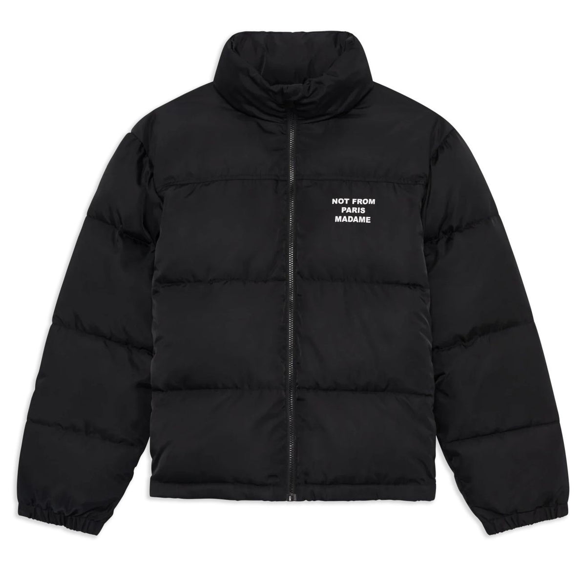 Drôle De Monsieur Slogan Puffer Schwarz