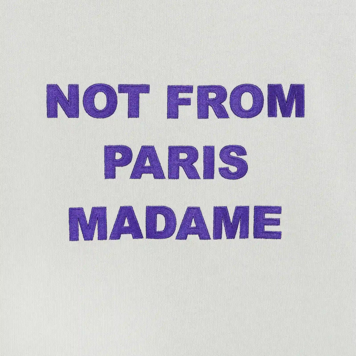 Drôle De Monsieur Slogan Pullover Grau