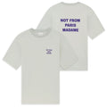 Drôle De Monsieur Slogan T-shirt Grau