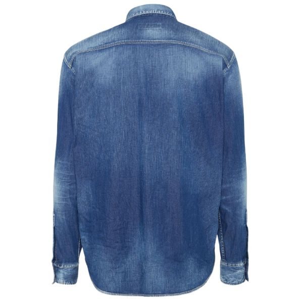 Dsquared2 Dan Worker Spijkerjas Blauw