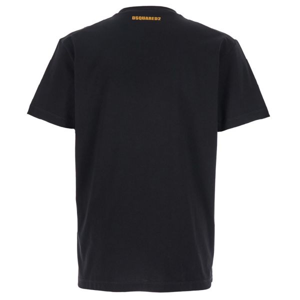 Dsquared2 Freezing T-shirt Zwart