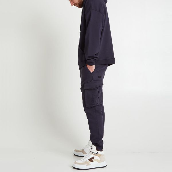 Dsquared2 Mini Logo Hoodie Navy